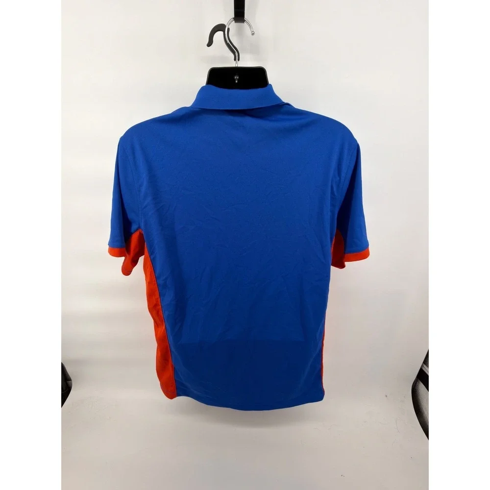 Nike Florida Gators Dri-FIT Polo Shirt Men's Large‎ Blue Orange Performance Golf